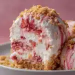 Strawberry Crunch Cheesecake Ice Cream