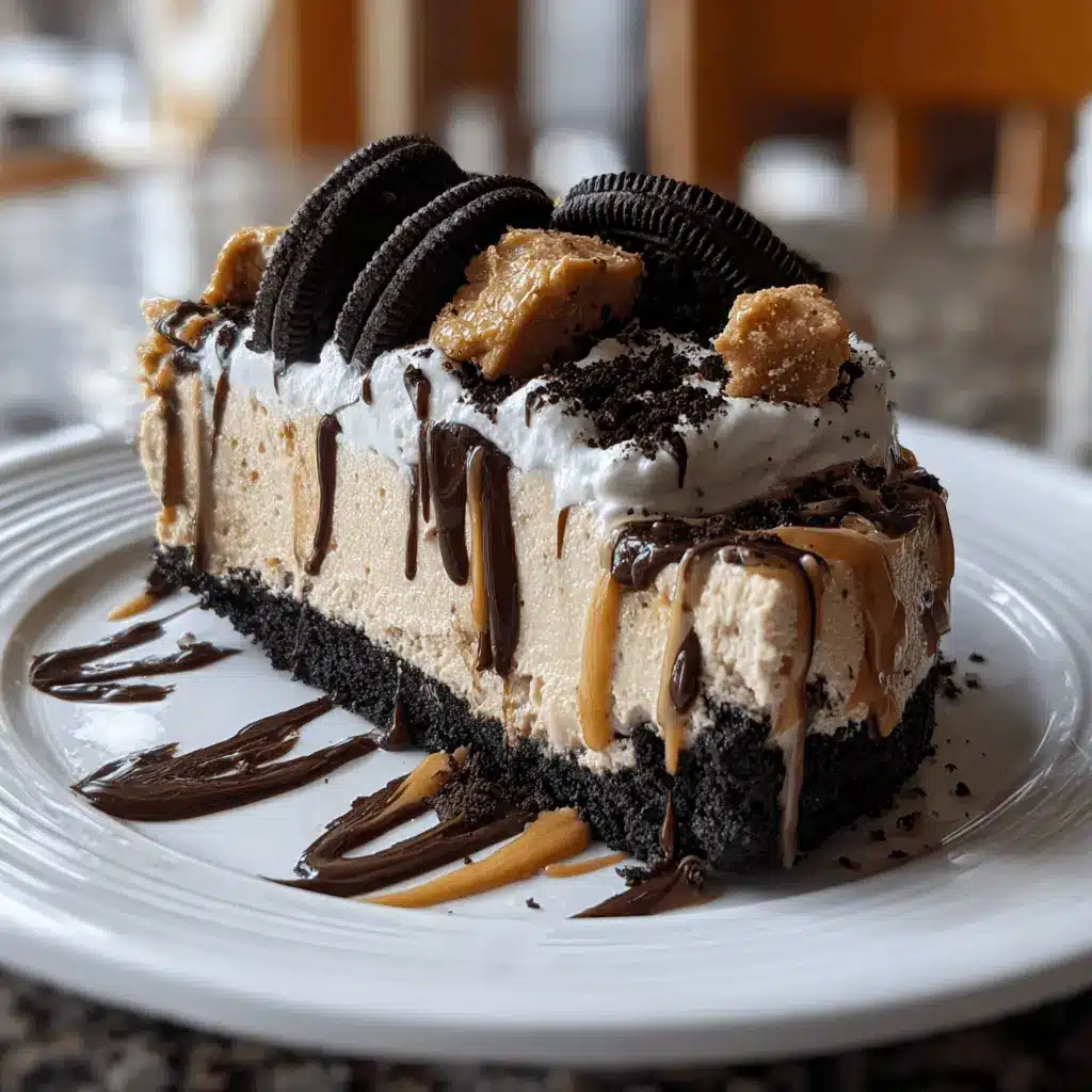 Peanut Butter Oreo No-Bake Pie