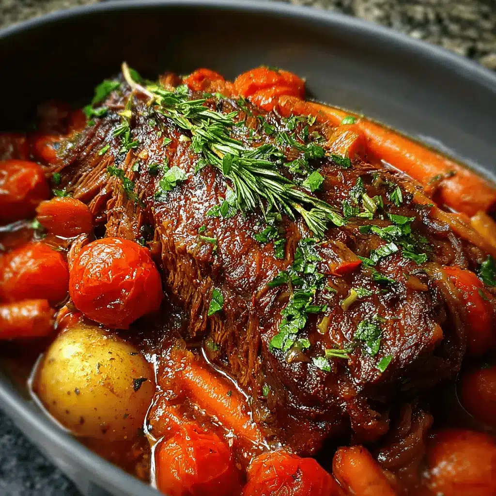 Italian Pot Roast (Stracotto)
