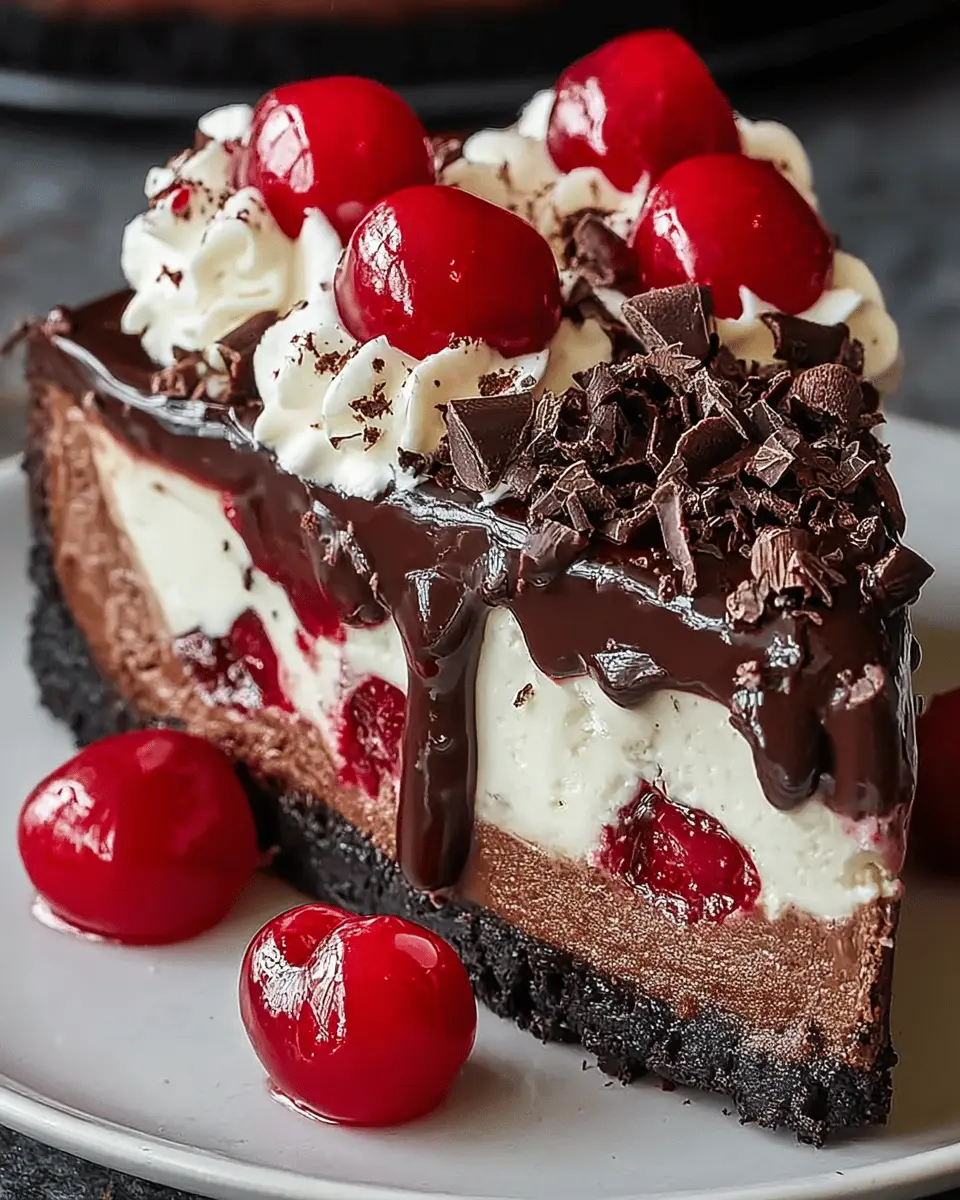 Black Forest Cheesecake Symphony