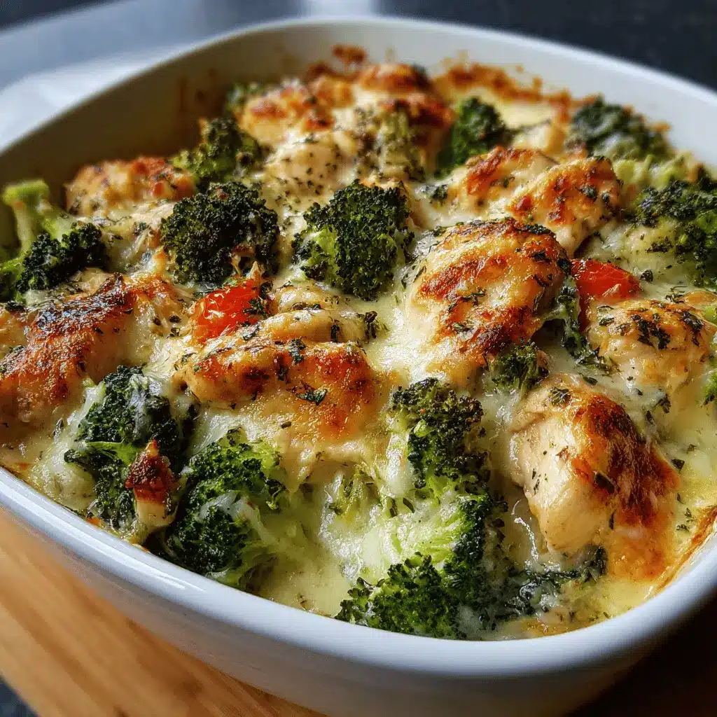 Creamy Chicken & Broccoli Bake