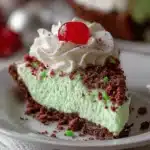 No Bake Grinch Pie