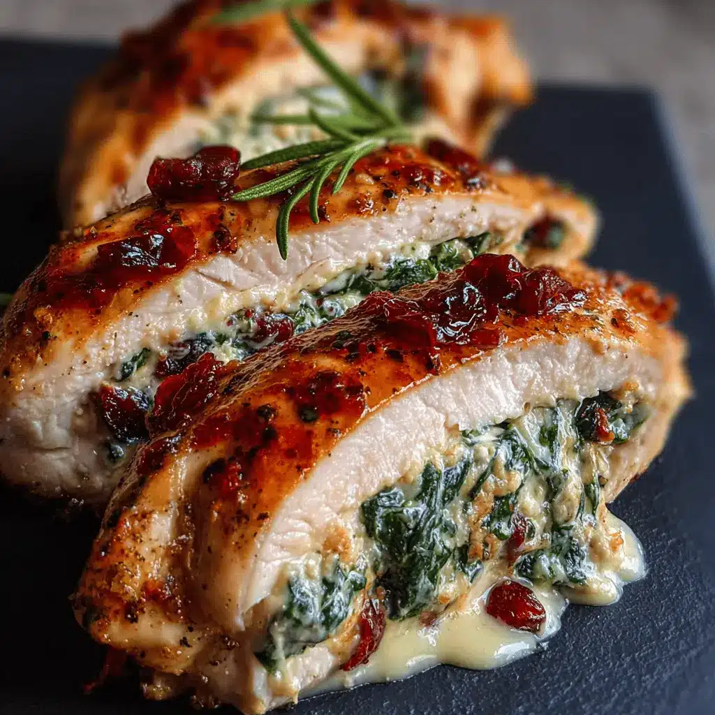 Stuffed Chicken Breast (Spinach, Cheese & Cranberry)
