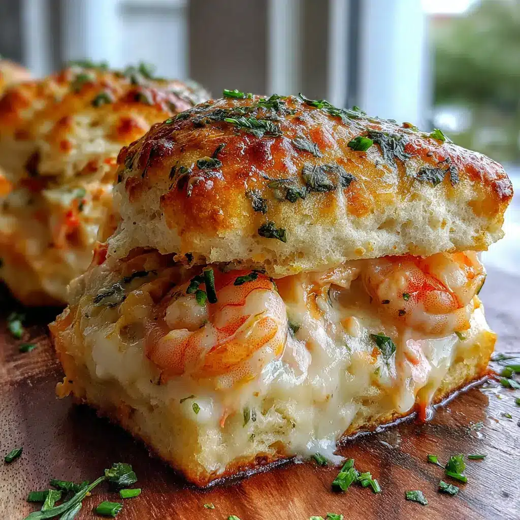 Savory Shrimp & Crab Biscuit Melts