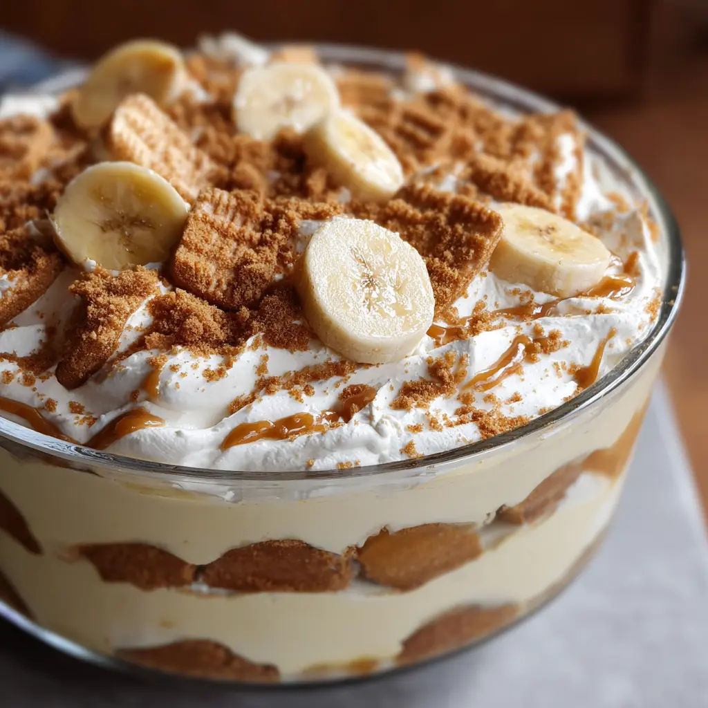 Biscoff Banana Pudding Delight