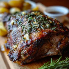 Greek Roasted Leg of Lamb: The Best Garlic & Lemon Recipe