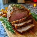 Traditional Polish Beef Roast with Rosemary