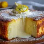 Velvety Limoncello Ricotta Cloud Cake