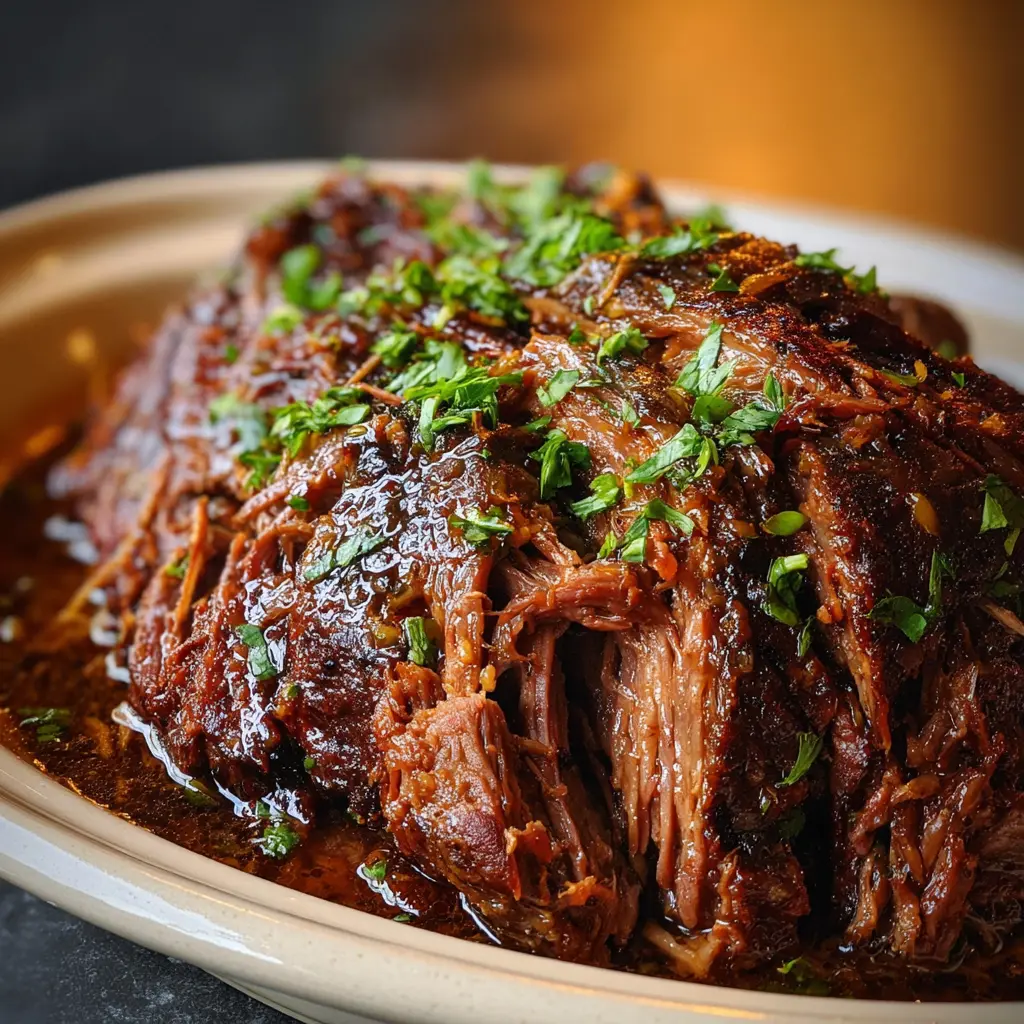 Slow Cooker Shredded Beef