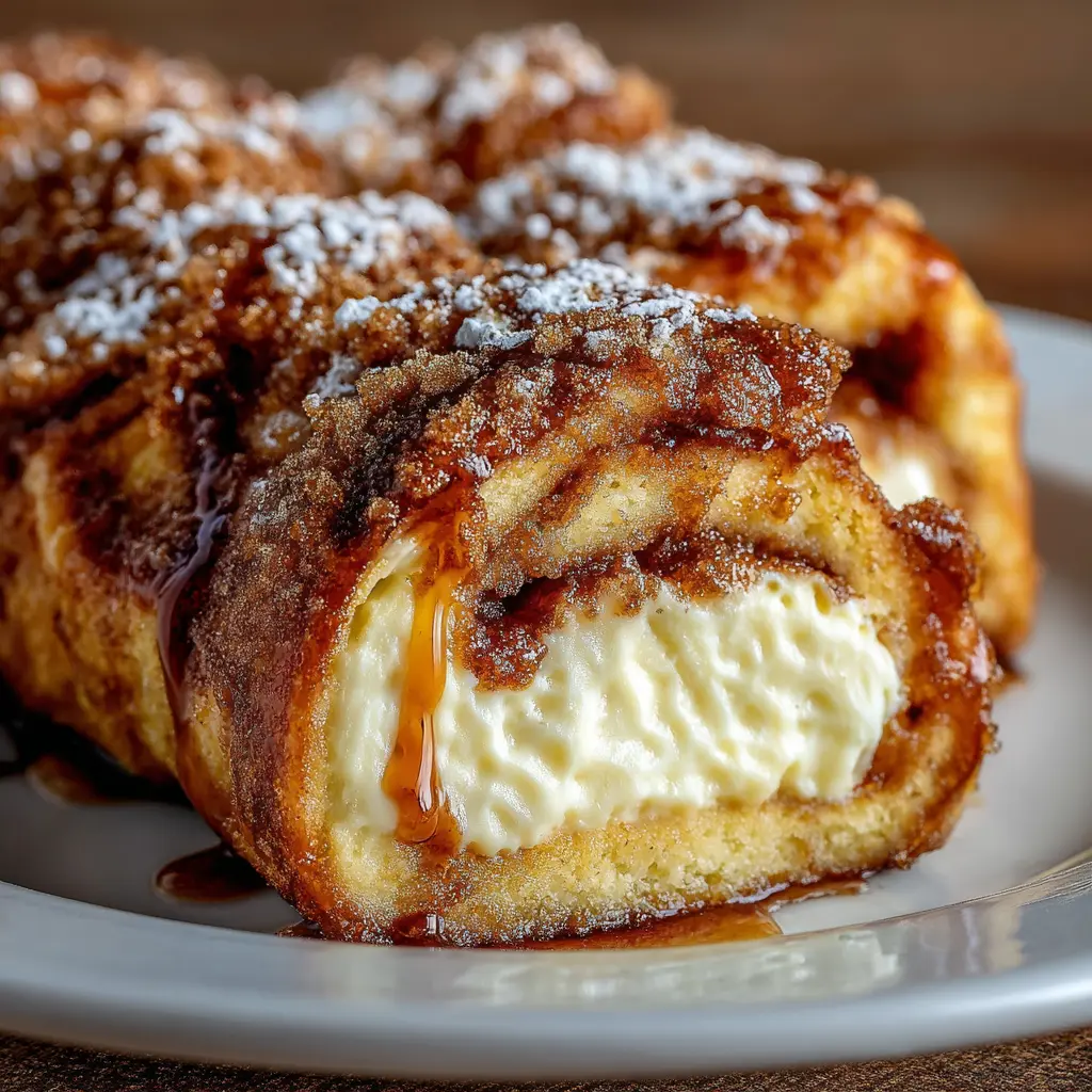 Cinnamon Roll Cheesecake Chimichanga