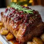 Holiday Stuffed Beef Leg