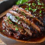 Slow Cooker BBQ Beef Brisket