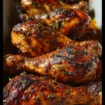 Baked Chicken Legs (with Best Marinade)