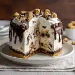 Chocolate Chip Cookie Dough Ice Cream Cake