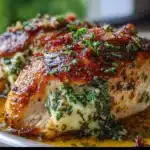 Ruth’s Chris Stuffed Chicken