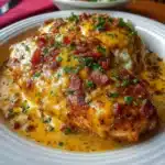 Texas Roadhouse Smothered Chicken with Jack Cheese
