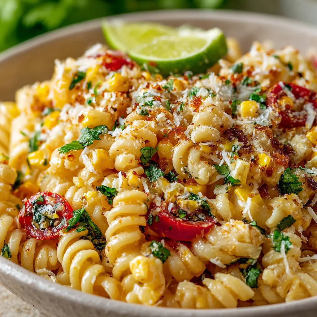 Mexican Street Corn Pasta Salad