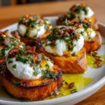 Melty Burrata Sweet Potato Appetizers 🍋
