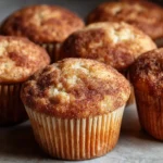 Snickerdoodle Muffins – Warm Cinnamon-Sugar Goodness 🍂🌟