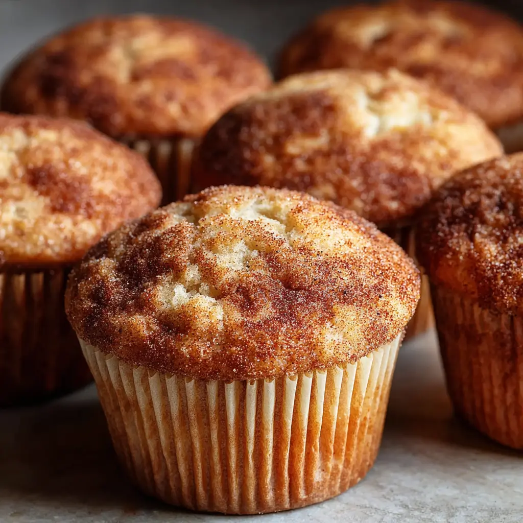 Snickerdoodle Muffins – Warm Cinnamon-Sugar Goodness 🍂🌟