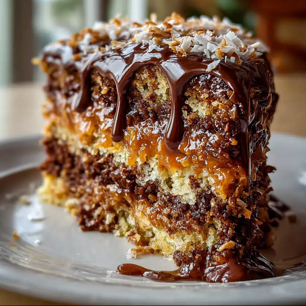 German Chocolate Paradise Cake