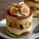 Tiramisu au pudding à la banane