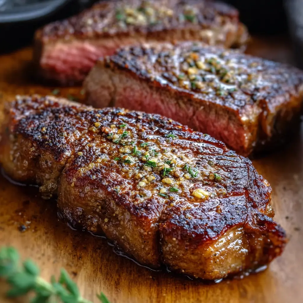Pan-Seared Steaks