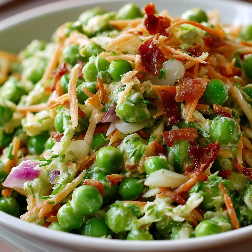 Crunchy Pea Salad