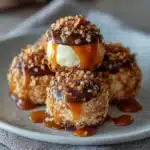 Salted Caramel Pretzel Cheesecake Balls