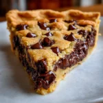 Chocolate Chip Cookie Pie