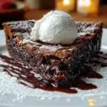 Gooey Brownie Pie