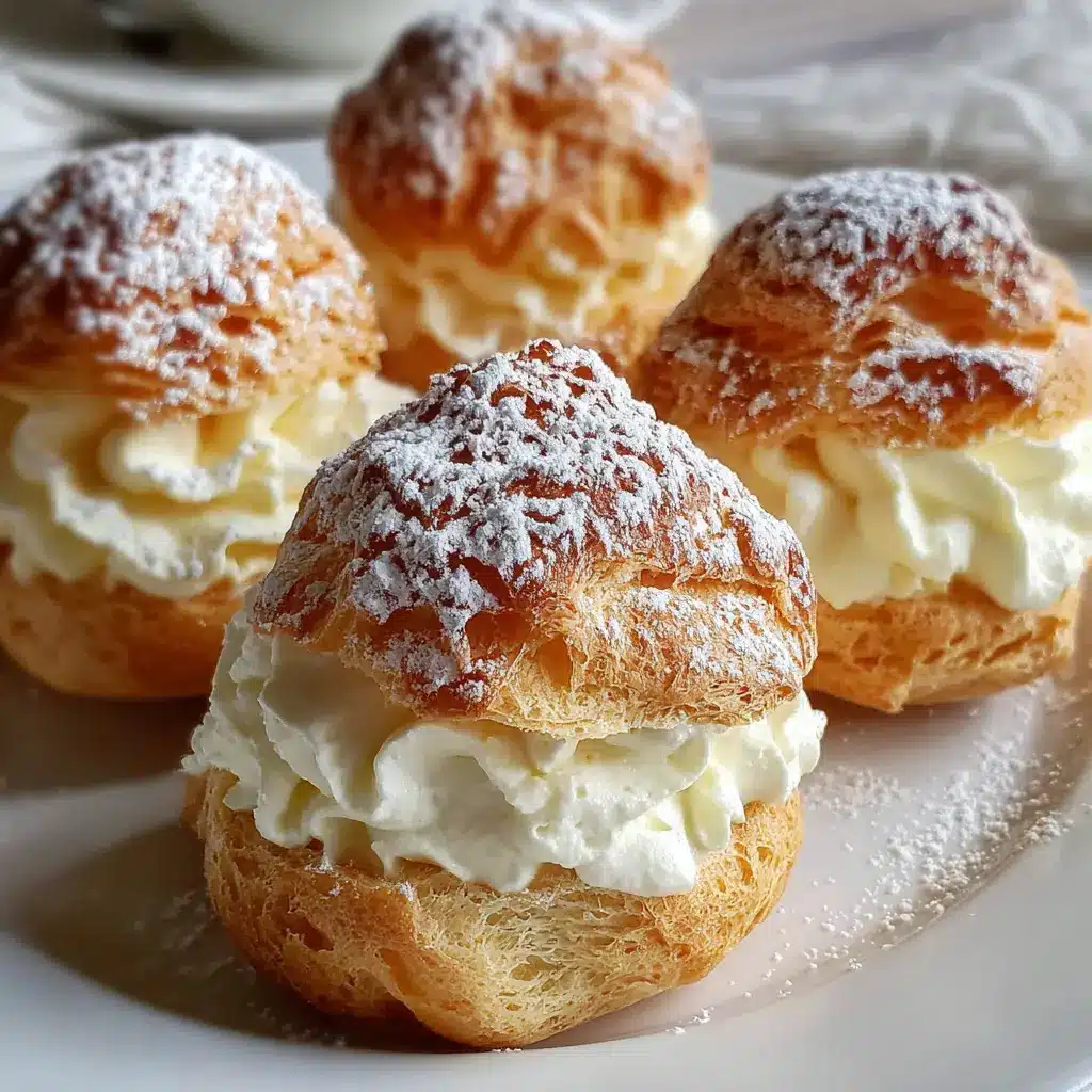 Easy Homemade Cream Puffs