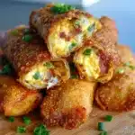 Jalapeño Popper Egg Rolls – Crispy & Cheesy