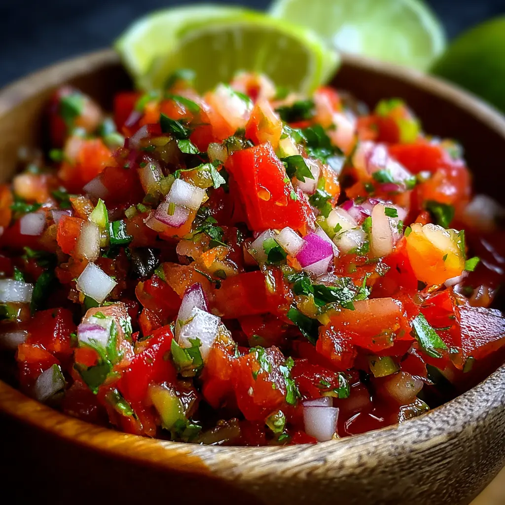 Vibrant & Tangy Pico de Gallo