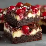 Cherry Cheesecake Brownies