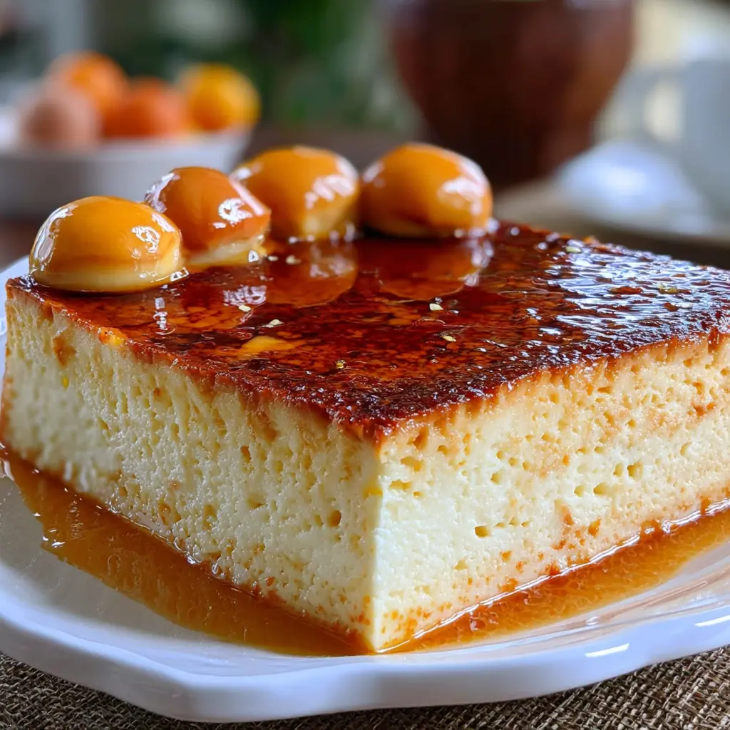 Torta Flan Cremosa