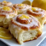 Lemon Sweet Rolls – Soft, Pillowy & Bursting with Lemon Curd 🍰💛