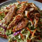 Crunchy Sesame Ginger Chicken Slaw