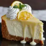 Lemon White Chocolate Cheesecake