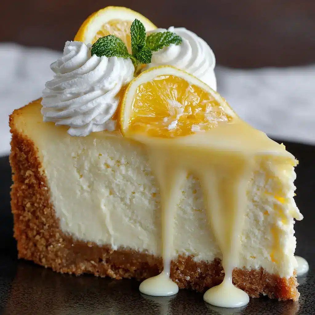 Lemon White Chocolate Cheesecake