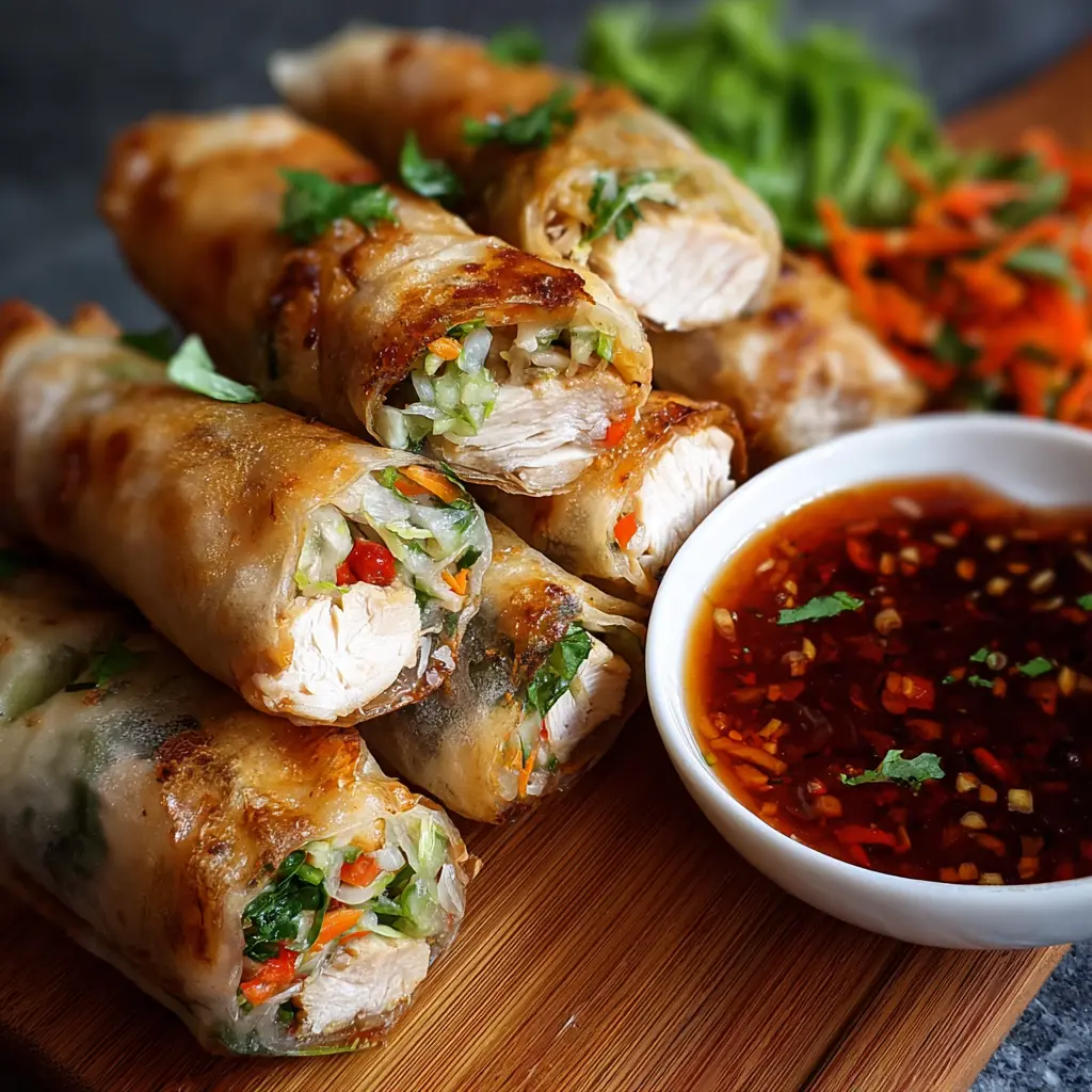 Chicken Spring Rolls