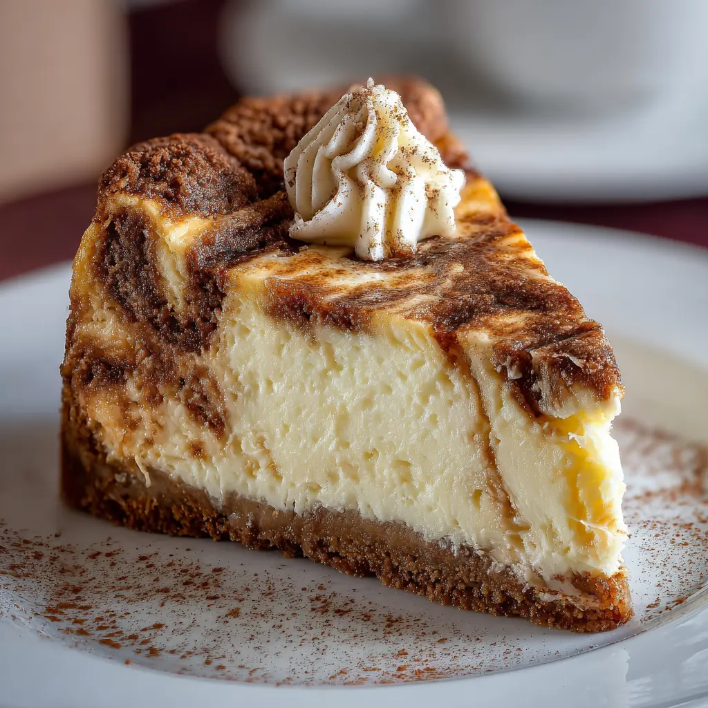 Cinnamon Roll Cheesecake