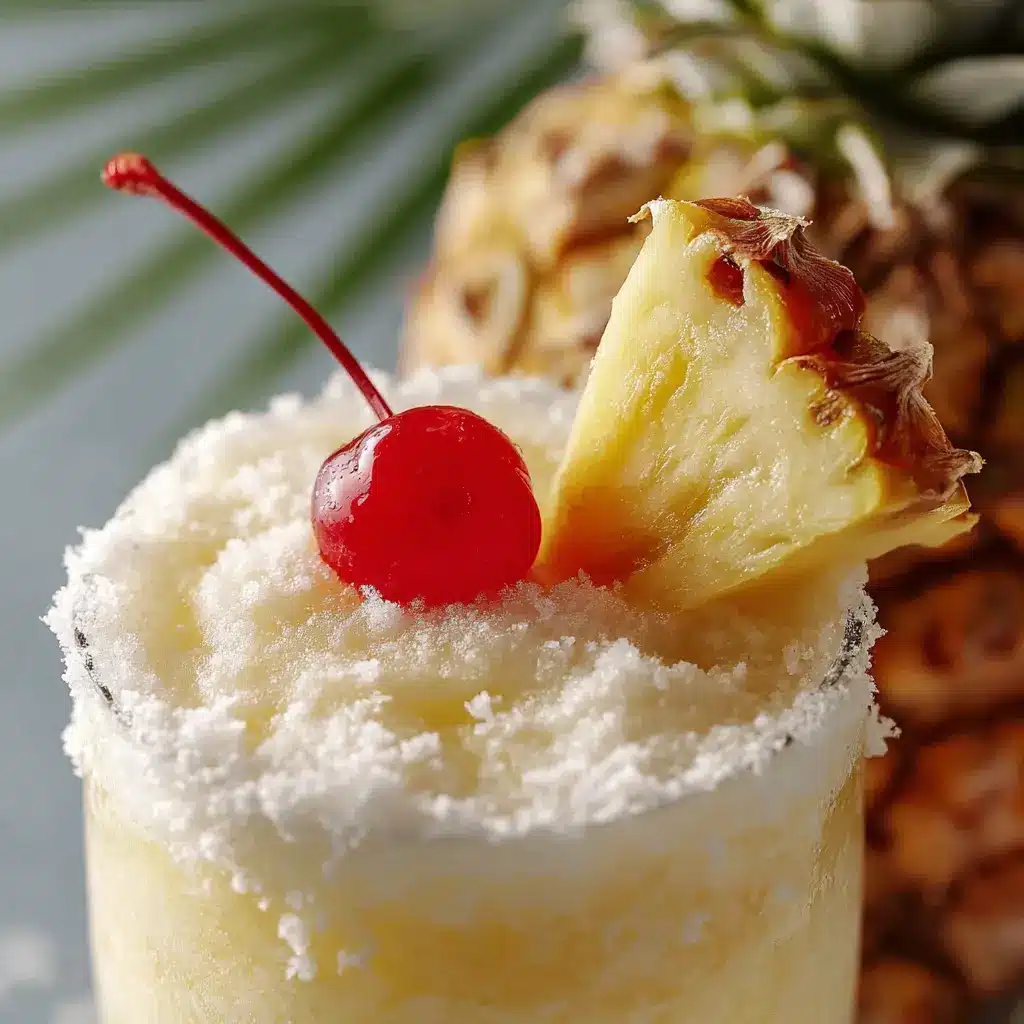 Frozen Piña Colada Punch