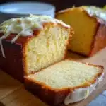 Lemon Butter Cream Cheese Pound Cake