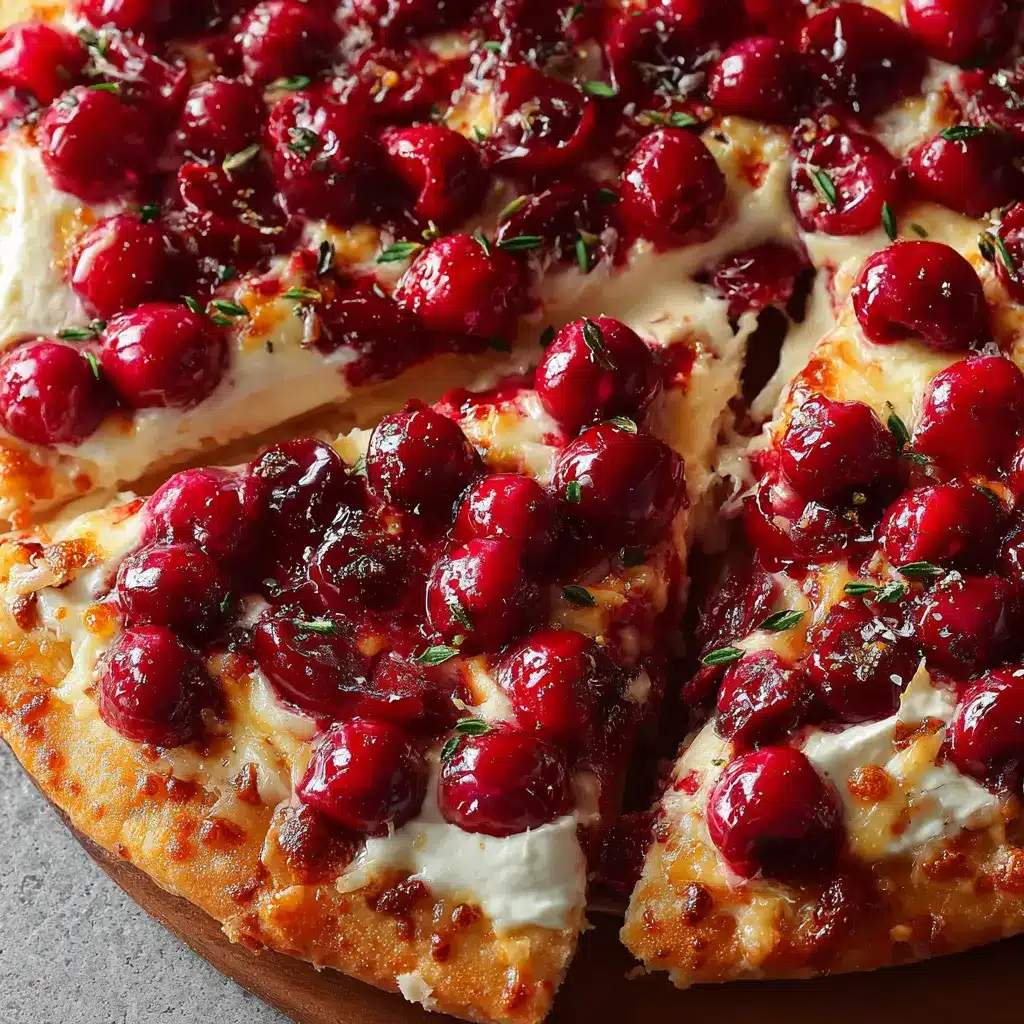 Cherry Dessert Pizza