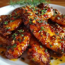Hot Honey Peach Wings: Juicy and Easy Family Favorite Recipe