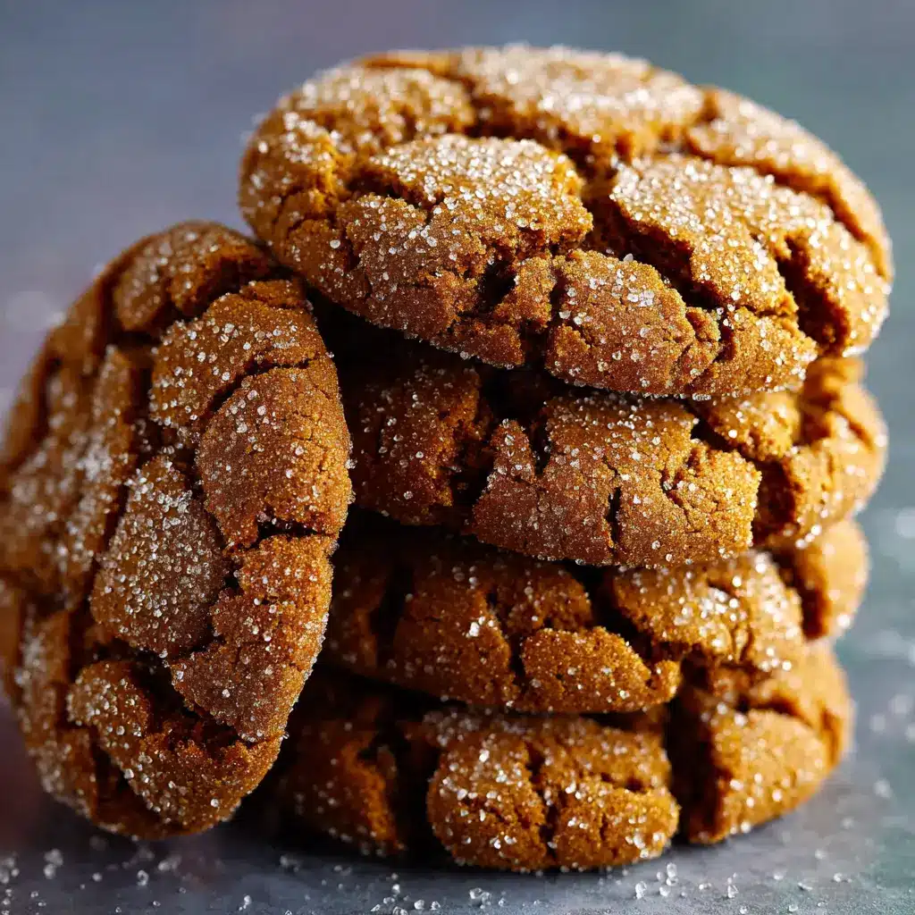 Molasses Crackle Cookies