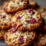 Raspberry Oatmeal Cookies