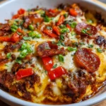 Zero Carb Crustless Pizza Bowl