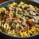 Chicken Mushroom Stroganoff